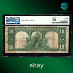 Fr. 119 1901 $10 Ten Dollars Legal Tender Note BISON PMG 20, 03205
