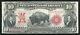 Fr. 120 1901 $10 Ten Dollars Bison Legal Tender United States Note Very Fine