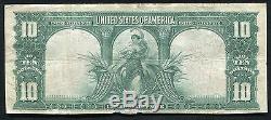 Fr. 121 1901 $10 Ten Dollars Bison Legal Tender United States Note Very Fine+