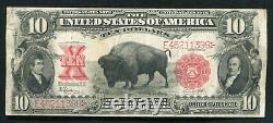 Fr. 122 1901 $10 Ten Dollars Bison Legal Tender United States Note Very Fine+