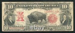 Fr. 122 1901 $10 Ten Dollars Bison Legal Tender United States Note Very Fine(d)