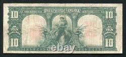 Fr. 122 1901 $10 Ten Dollars Bison Legal Tender United States Note Vf