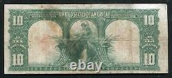 Fr. 122 1901 $10 Ten Dollars Bison Legal Tender United States Note Vf (g)