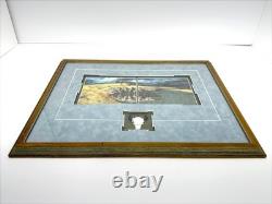 Framed Calling the Buffalo Print Bev Doolittle Soutwestern Art Custom Mat Skull