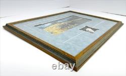 Framed Calling the Buffalo Print Bev Doolittle Soutwestern Art Custom Mat Skull