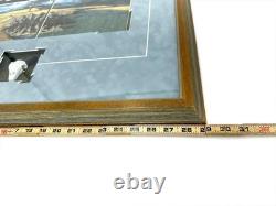 Framed Calling the Buffalo Print Bev Doolittle Soutwestern Art Custom Mat Skull