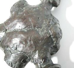 Gary Schildt Native Western Bronze Bison skull Sculpture Signed Numbered /50