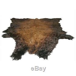 Glacier Wear First Quality Buffalo Bison Robe Hide Rug #1177