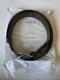 HANKS 38 Montana Double Bison Leather Belt-Crazy Horse Brown-Silver Buckle-OOP