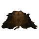 Hair on Bison Rug Tanned Hide New Buffalo Robe 72 x 60