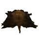 Hair on Bison Rug Tanned Hide New Buffalo Robe 74 x 68