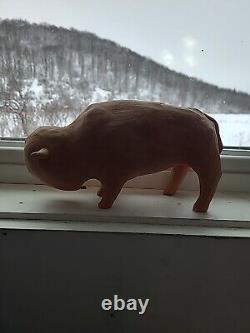 Handmade Clay Bison