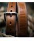 Hanks The Premier Double Leather Belt 1.5 Size 36 Color Rich Oak Brand New