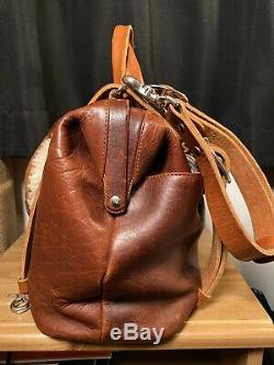Holdfast Gear ROAMOGRAPHER Brown American Bison Leather Camera Bag Small Used
