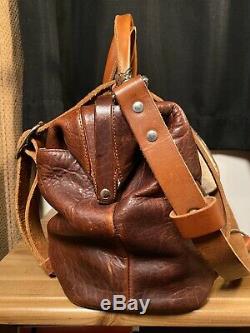 Holdfast Gear ROAMOGRAPHER Brown American Bison Leather Camera Bag Small Used