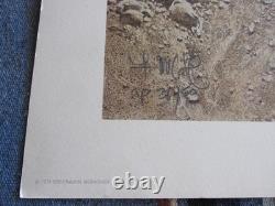 Hunt by Frank Mccarthy Artist Proof 36/50 Lithograph Signed Western Art Bison