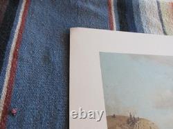 Hunt by Frank Mccarthy Artist Proof 36/50 Lithograph Signed Western Art Bison