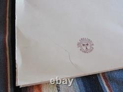 Hunt by Frank Mccarthy Artist Proof 36/50 Lithograph Signed Western Art Bison