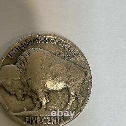 Indian Head bison back Nickel no date on coin -Rare Find Good Condition