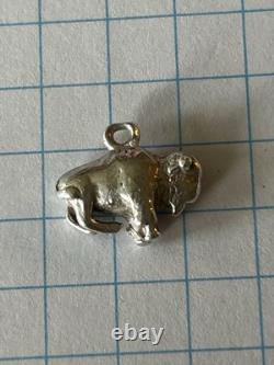 James Avery RARE Buffalo 3D American Bison Charm Free Shipping