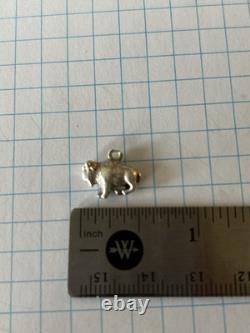 James Avery RARE Buffalo 3D American Bison Charm Free Shipping