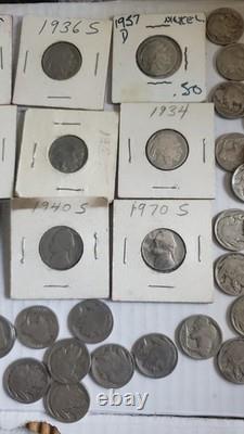 Jefferson and Buffalo Nickels Coins