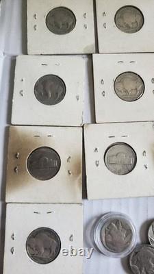 Jefferson and Buffalo Nickels Coins