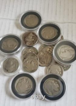 Jefferson and Buffalo Nickels Coins