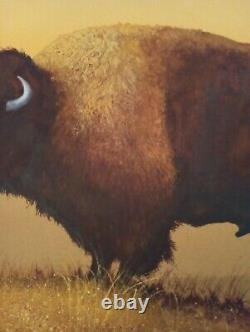 Jim Horton 1976 Original, American Buffalo