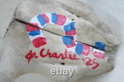 Jr Charlie Fast Folk Pop Art Painting Taxidermy River Find Bison Buffalo Skull