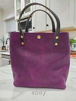 KMM And Co. Purple Bison Mini Tote