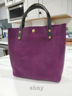 KMM And Co. Purple Bison Mini Tote