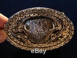 Kenny Ray McNeilley, Jr. Sterling Silver American Bison (Buffalo) Belt Buckle