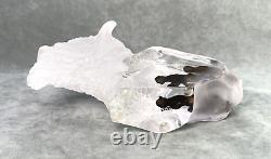 Kitty Cantrell Thunder Spirit #376 Lucite Buffalo Bison Figurine Statue Limited