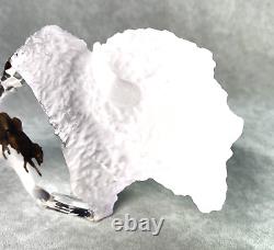 Kitty Cantrell Thunder Spirit #376 Lucite Buffalo Bison Figurine Statue Limited