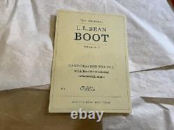 L. L. Bean x Todd Snyder Boots Olive Green Bison Leather Size 9 Men's New NIB