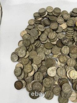Lof Of 5 Pounds- War Nickels Unsearched! Estate Buy