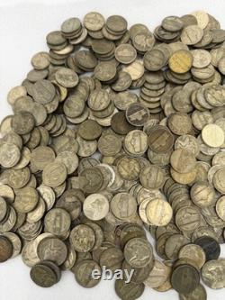 Lof Of 5 Pounds- War Nickels Unsearched! Estate Buy