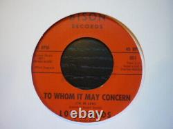 Lola sands to whom it may concern bison usa orig 45 northern soul