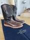 Lucchese Men's Bison Range Western Boots Round Toe Size 8.5 Black/Brown