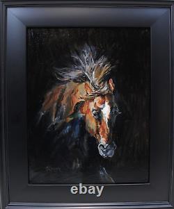 M Snyder (b. 1971) WESTERN IMPRESSIONIST OIL PAINTING SIGNED ORIGINAL