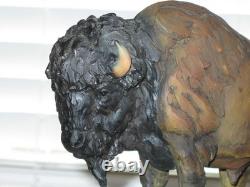 MILL Creek Studios Wild Wings El Patron Bison Sculpture By Stephen Herrero
