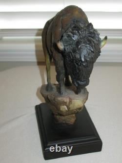 MILL Creek Studios Wild Wings El Patron Bison Sculpture By Stephen Herrero