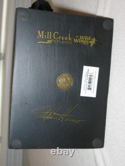 MILL Creek Studios Wild Wings El Patron Bison Sculpture By Stephen Herrero