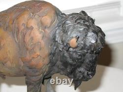 MILL Creek Studios Wild Wings El Patron Bison Sculpture By Stephen Herrero