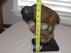 MILL Creek Studios Wild Wings El Patron Bison Sculpture By Stephen Herrero