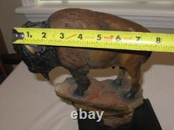 MILL Creek Studios Wild Wings El Patron Bison Sculpture By Stephen Herrero