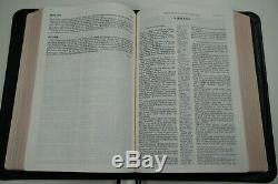 Master Study Bible New American Standard 1977 NASB Black Bison Leather Free Ship