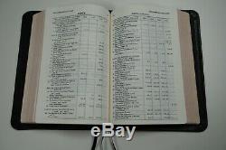 Master Study Bible New American Standard 1977 NASB Black Bison Leather Free Ship