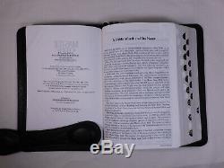 Master Study Bible New American Standard 1977 NASB Black Genuine Bison Leather
